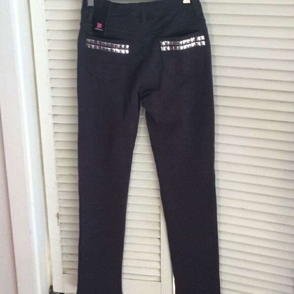 NWT Makaveli Cotton And Sparkle Stretch Pants M. - Picture 8 of 15